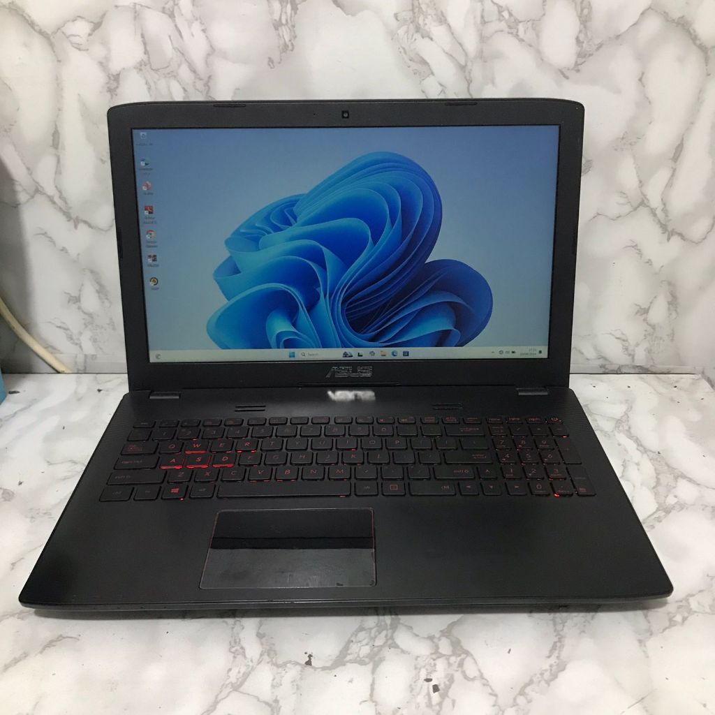 Laptop Gaming Asus ROG GL552VX i7-6700HQ RAM8GB HDD1TB GTX 950M 4GB W11 Second