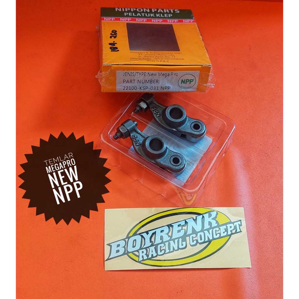 PELATUK KLEP TEMPLAR ROCKER ARM MEGA PRO NEW MP MONO VERZA NPP-BOYRENK