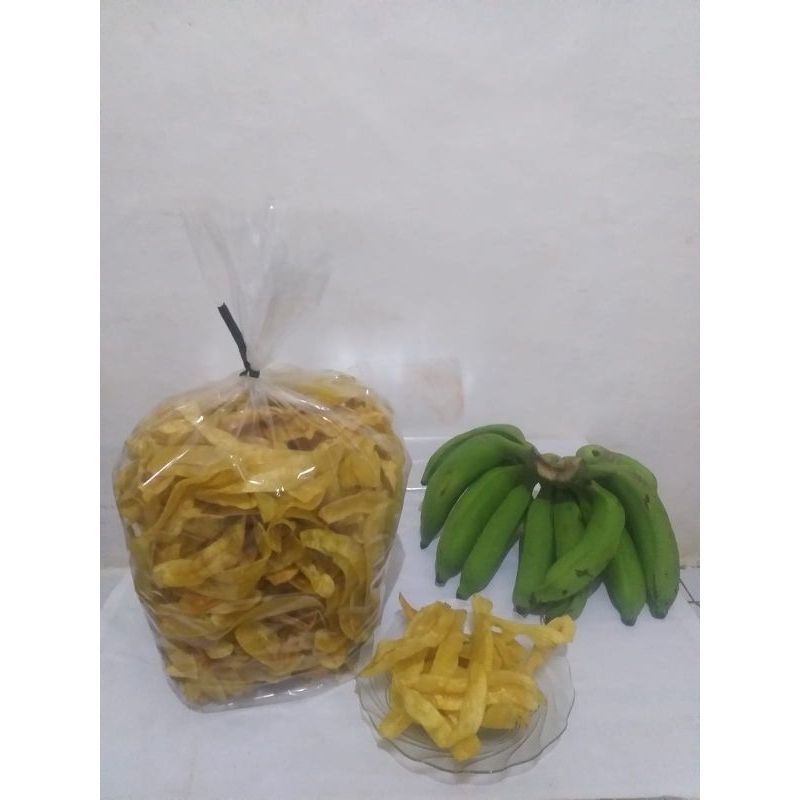 

Keripik Pisang 1Kg dan 500gr Manis dan Asin