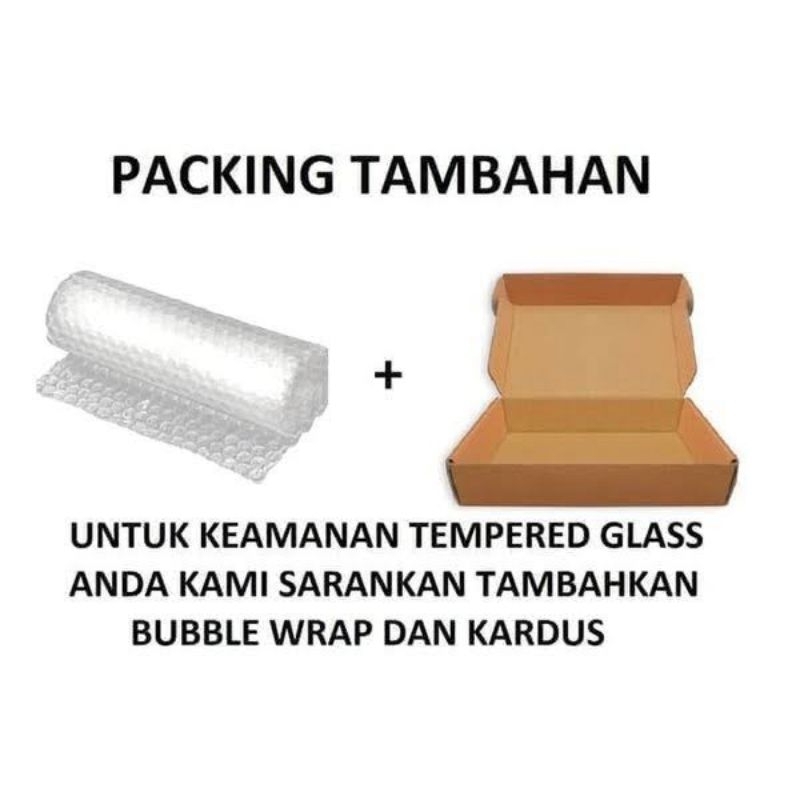 

Buble Wrap & Dus Untuk Tambahan Packing