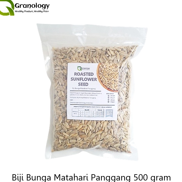 

PROMO Roasted Sunflower Seed Biji Bunga Matahari Oven 5 gram by Granology