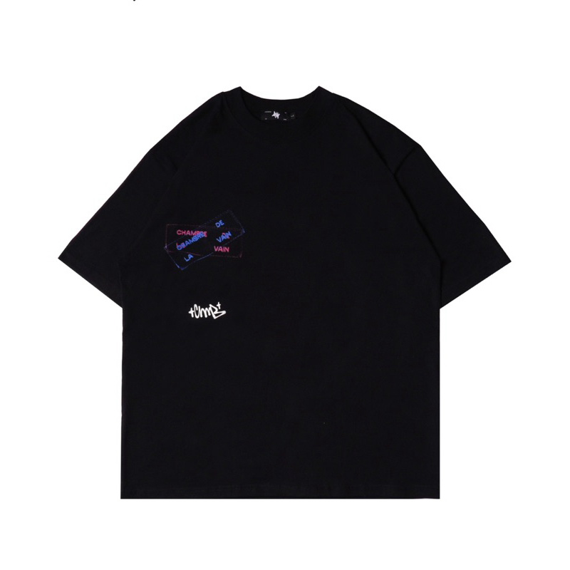 CHMB Oversized Tee Label Collection “BLACK”
