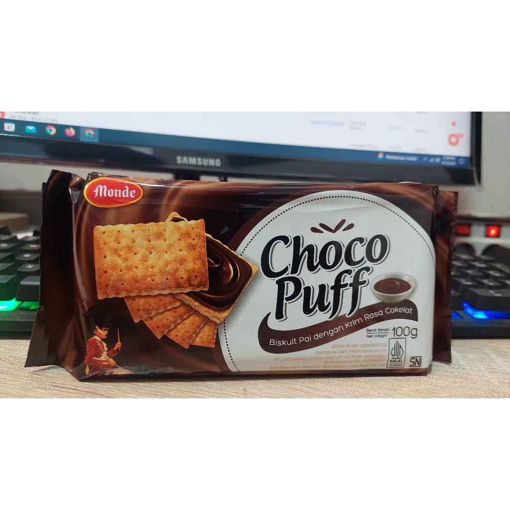 

Monde Choco Puff 100gr | Monde