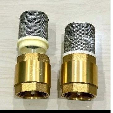 foot klep kuningan 2" tusen + saringan 2inchi foot valve kuningan 50mm