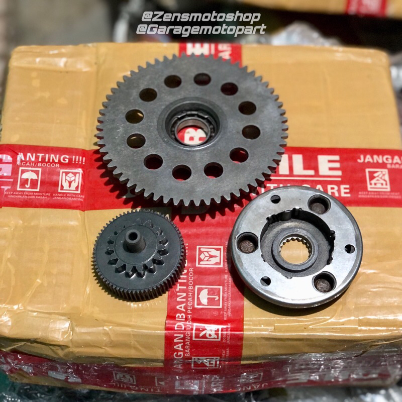 Gear Gigi Starter One Way Otomatis Set Yamaha Nmax Old 2DP Original Copotan