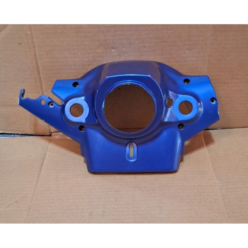 batok cover tutup kepala bawah Yamaha Alfa biru violet original