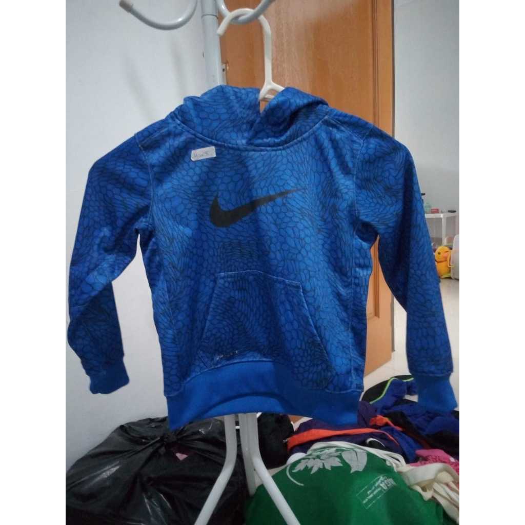 Preloved Jaket Nike Anak Hoodie 3-4th
