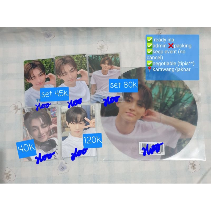 PC PHOTOCARD TWS JIHOON DOHOON SUMMER BEAT POB WEVERSE