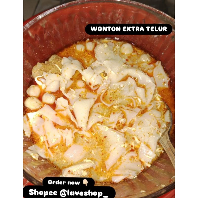 

WONTON KUAH CHILI OIL PEDAS FROZEN