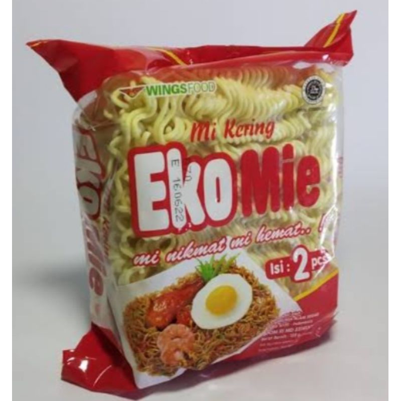 

Eko mie instan 120 g isi 2 biji