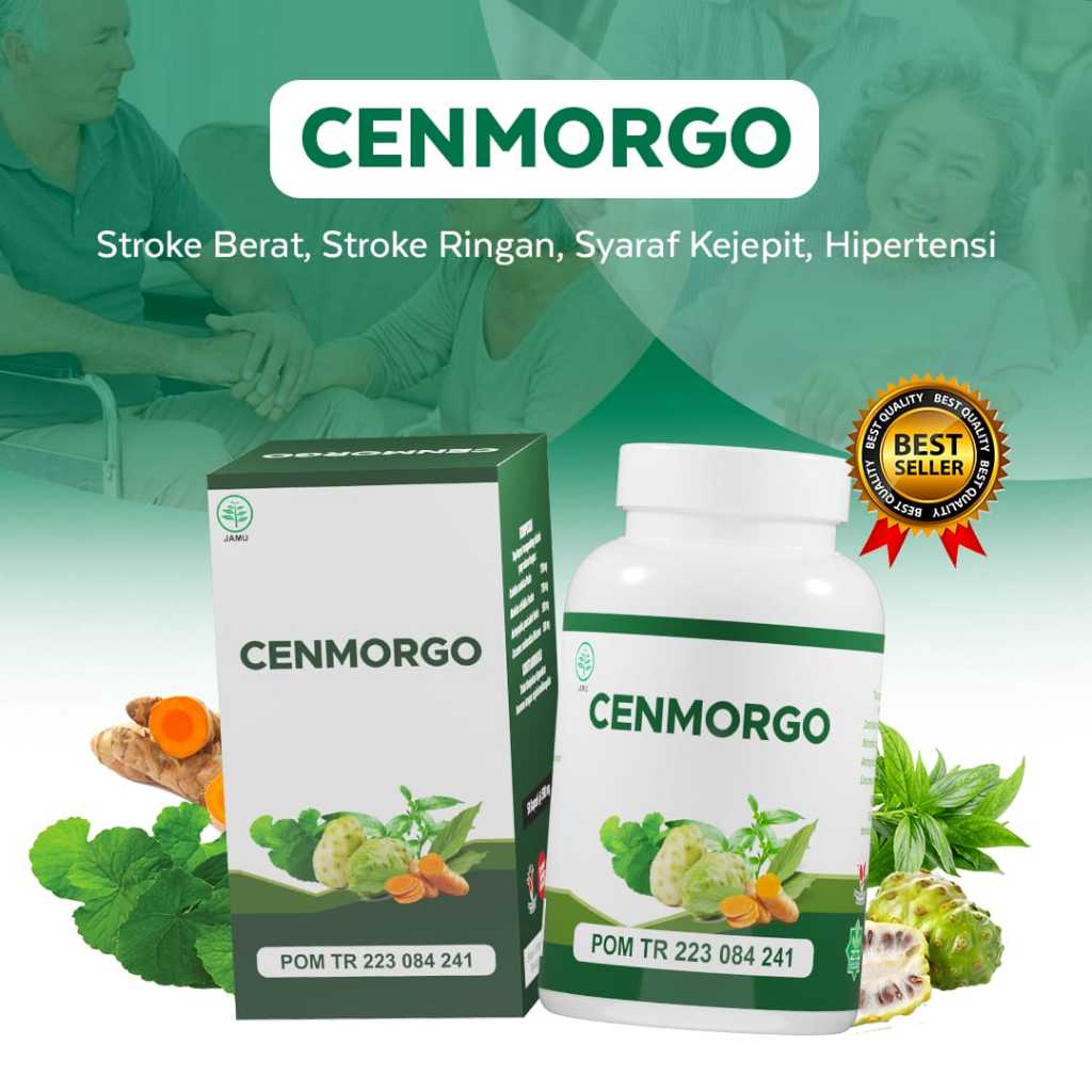 Paket Obat Herbal Cenmorgo- Mengatasi Stroke