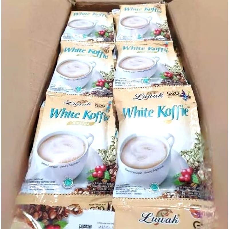 

Luwak White Koffie Renceng 20gr (isi 10 sachet)