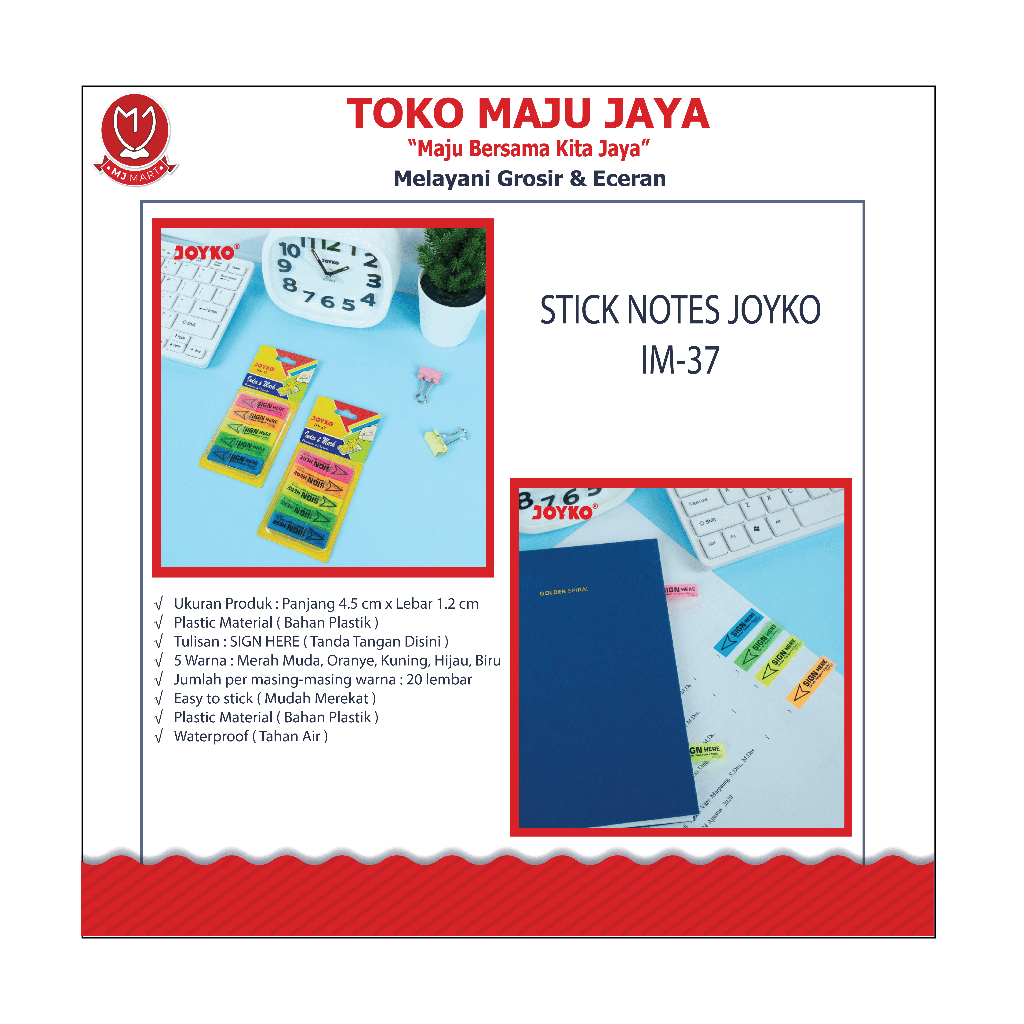 

STICK NOTES JOYKO IM-37
