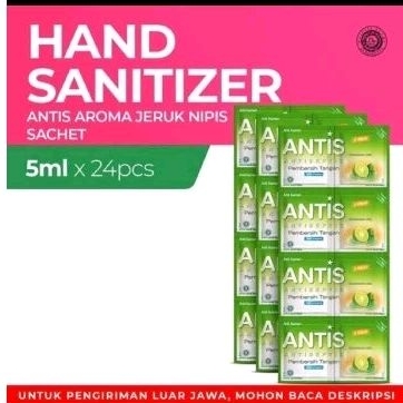 ANTIS HANDSANITIZER 1 RENCENG