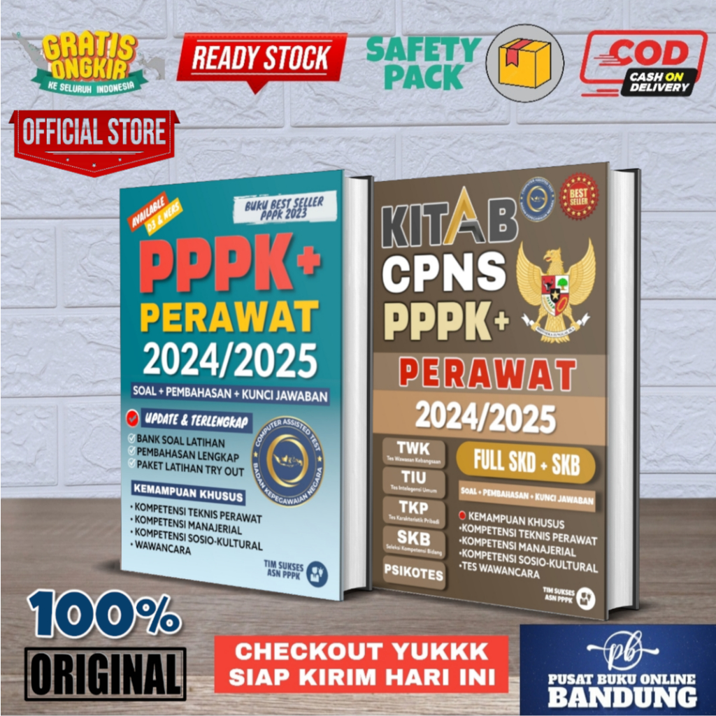 RB Buku PPPK Perawat 2025 / 2026 Lulus PPPK Perawat PPPK Bidan PPPK Tenaga Medis Tenaga Kesehatan