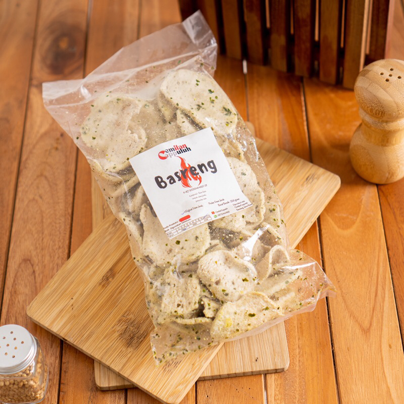 

KERIPIK BASRENG ORIGINAL DAUN JERUK 250gr