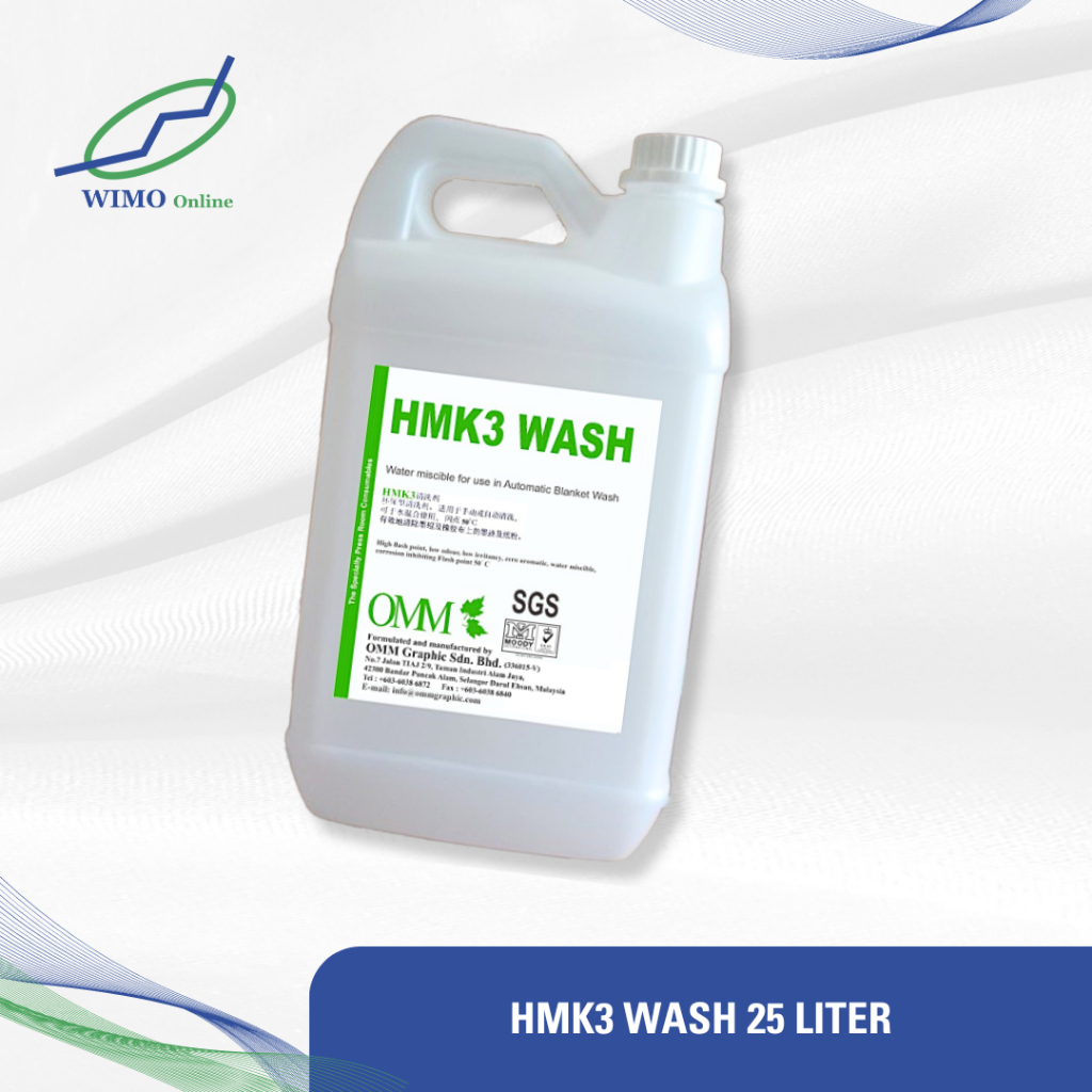 

PEMBERSIH ROL DAN BLANKET HMK3 WASH GALON ISI 25 LITER