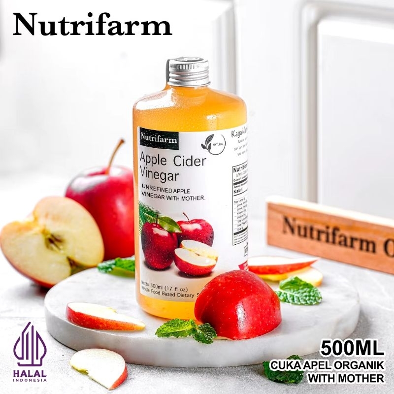 

CUKA APEL CUKA APPLE VINEGAR ORIGINAL 500Gr