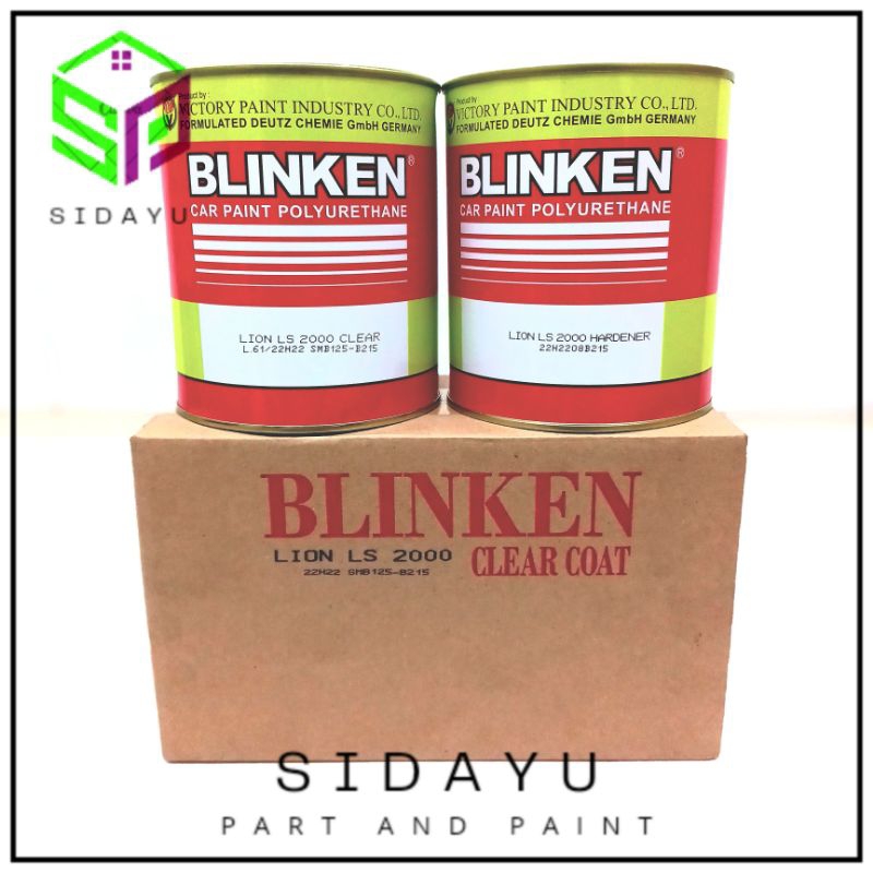 Cat Pernis Clear Coat Blinken Lion LS 2000 2Liter