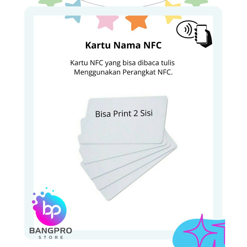 KARTU NAMA NFC - RFID - NTag215