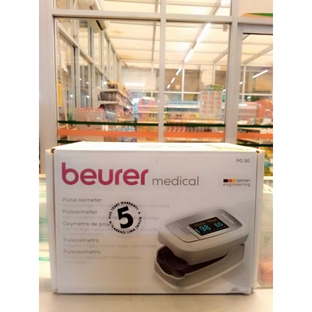 beurer PO 30 - Alat Ukur Kadar Oksigen Oximeter Oxymeter - beurer PO30