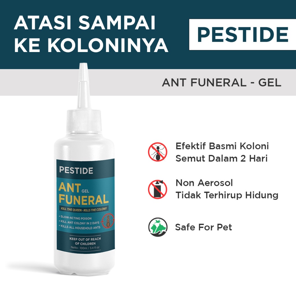 RACUN Pembasmi Koloni semut pestide atasi semut sampai ke sarangnya