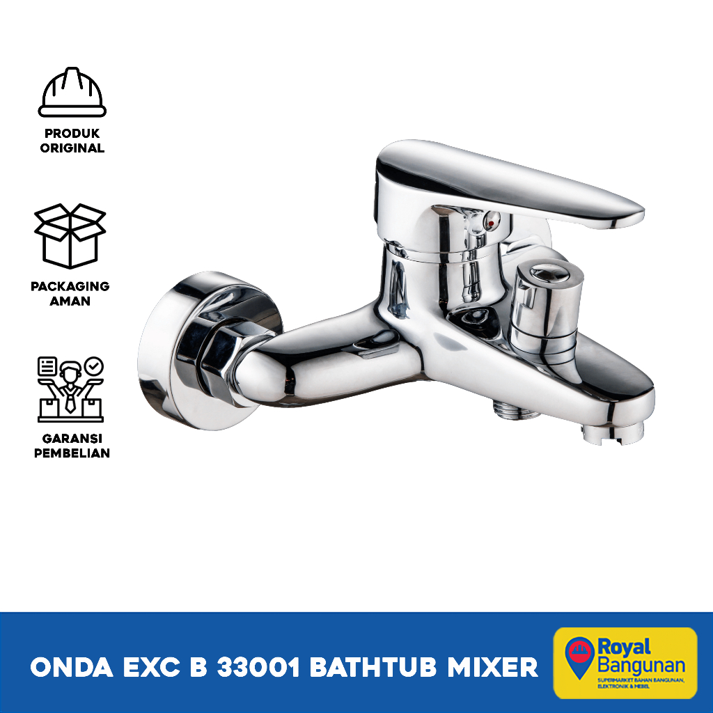 Keran Air Shower Mixer Onda Exc B 33001 bathtub mixer