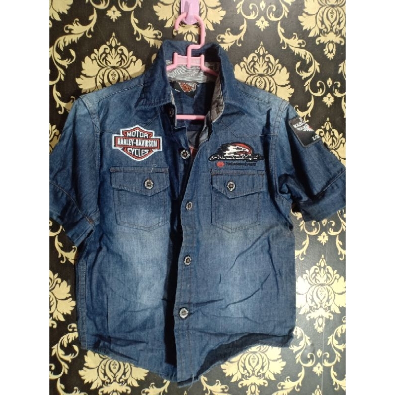 PL kemeja anak Harley Davidson ❌SOLD❌