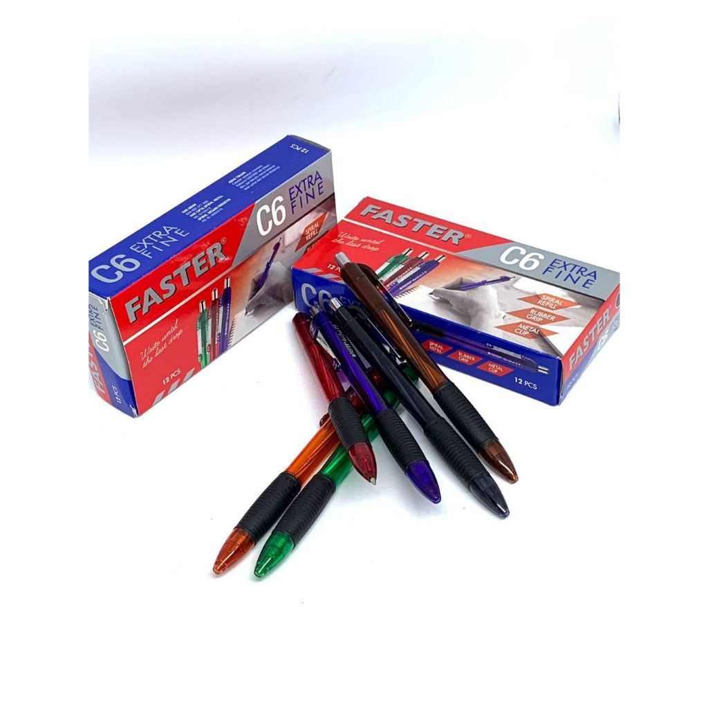 

PCS FASTER Pulpen / bolpen Faster Cetekan C6 original