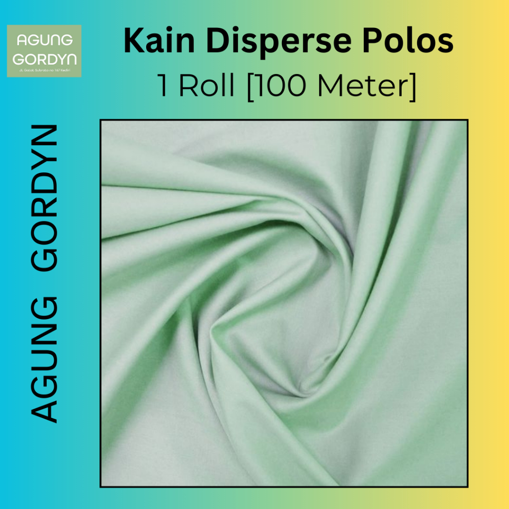 KAIN DISPERSE POLOS 100GSM 1 ROLL / 100 M - KAIN MICROTEX POLYMICRO