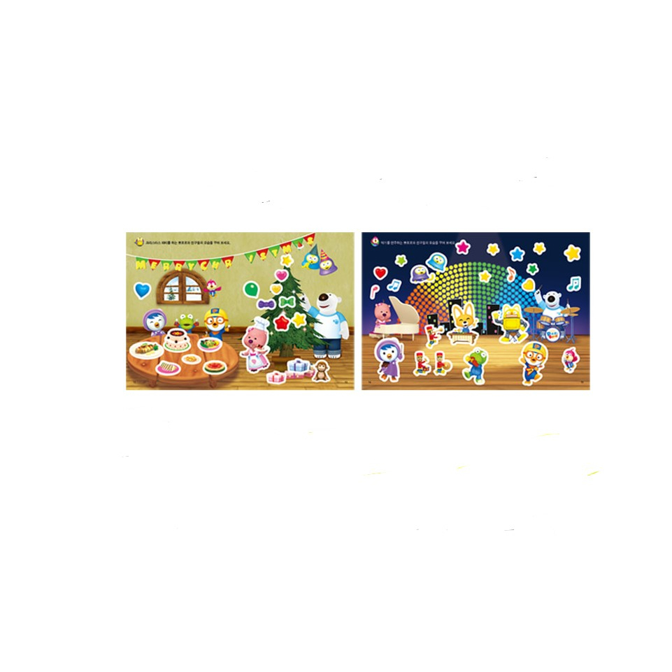 

Iconix Pororo The Litle Pinguin Mini Sticker Book 1 PRP 122029 Mainan Stiker Pororo