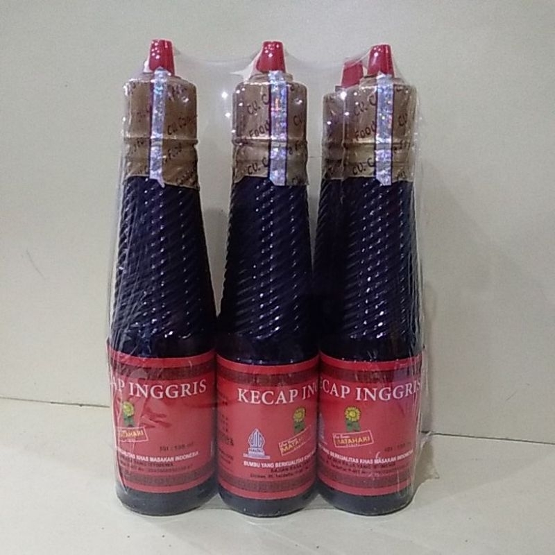 

(PAKET 6 PCS) MATAHARI KECAP INGGRIS 135 ML