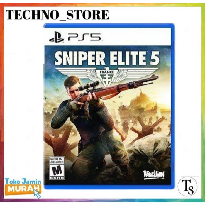 PS4 Sniper Elite 5 - PS5 Sniper Elite 5 / PS 4 / PS 5 Original Baru - PS4
