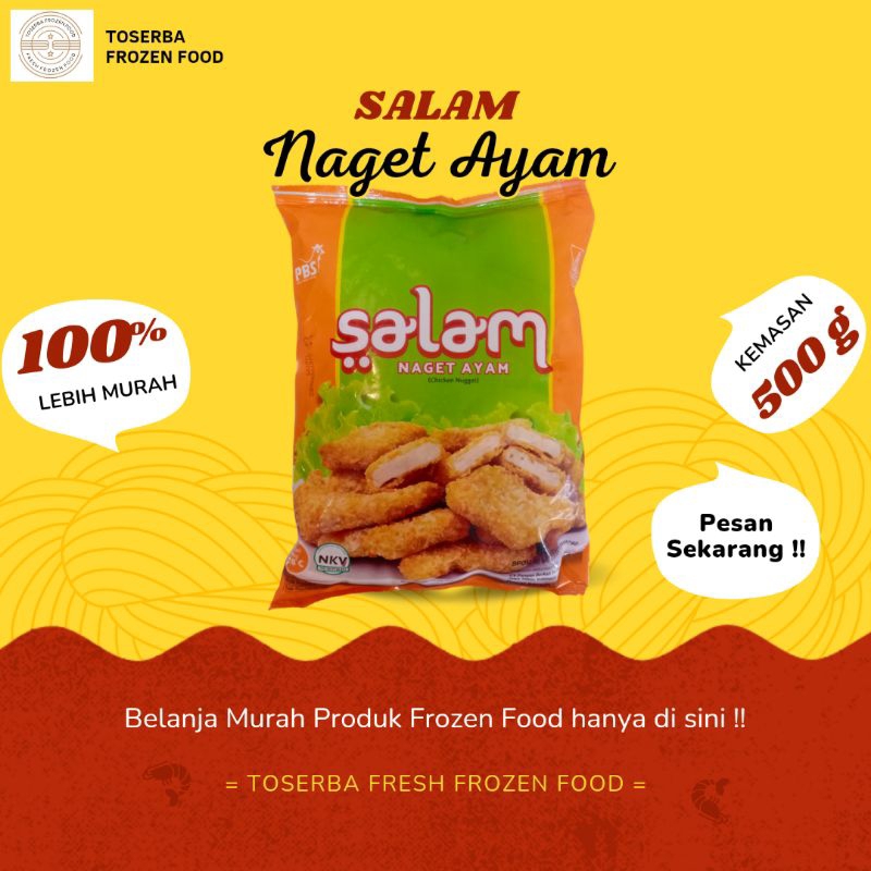 

SALAM Chicken Nuggets 500g Naget Ayam