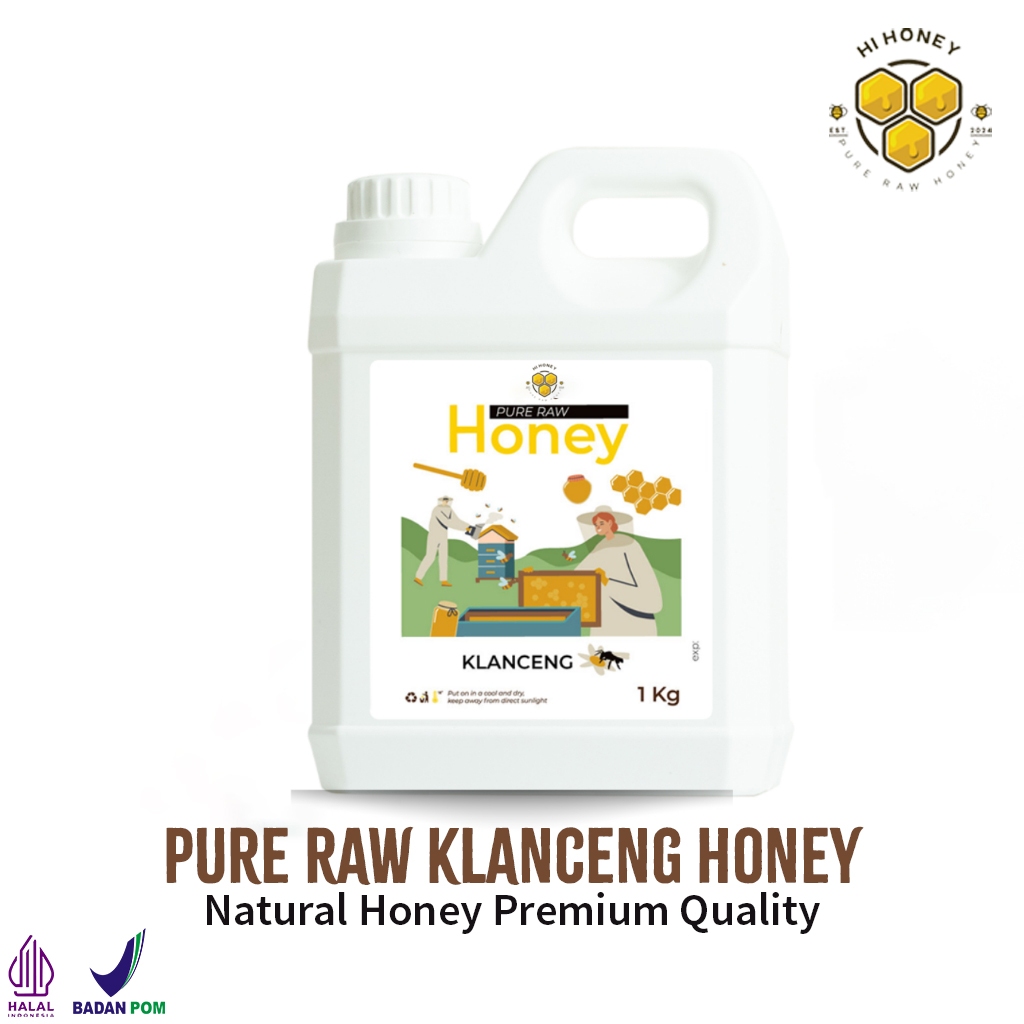 

Hi Honey Madu Klanceng 1kg