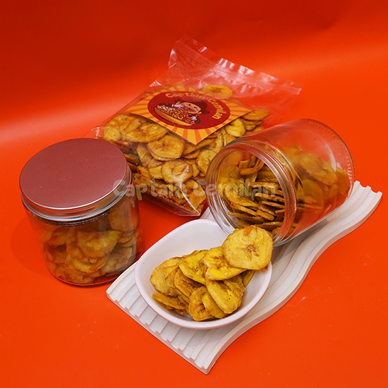 

wiw 500Gram Keripik Pisang Manis renyah dibalut lelehan gula pasir Captain Cemilan