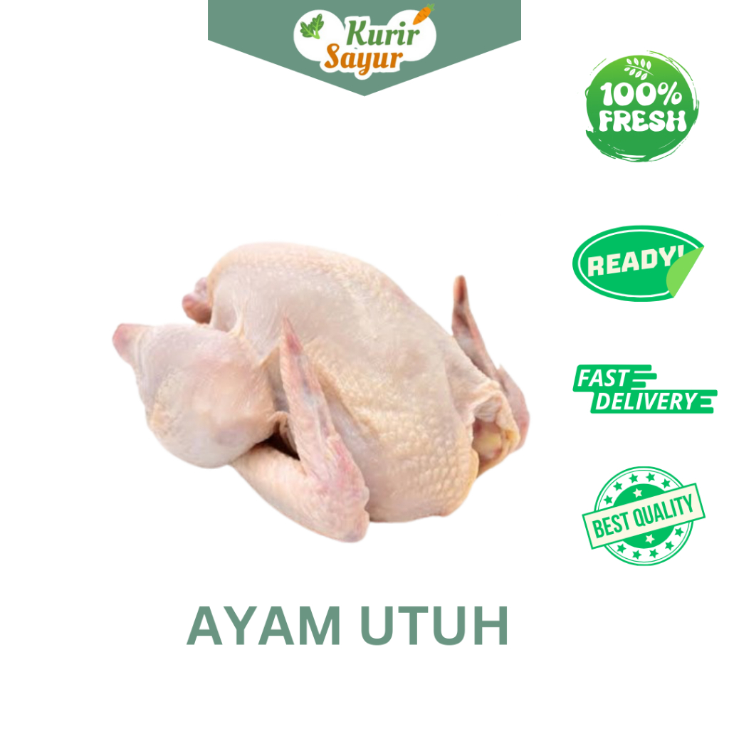 

KURIR SAYUR - AYAM POTONG SATU EKOR HALAL (VACUM)