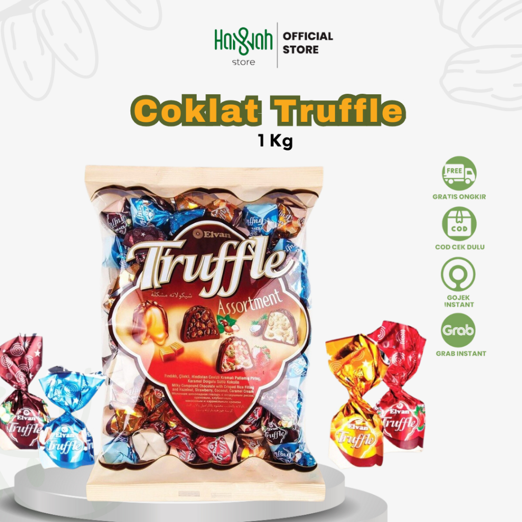 

Coklat Truffle 1 Kg Coklat Turkey / Turki Eleven Truffle Mix Oleh Oleh Haji Umroh Murah