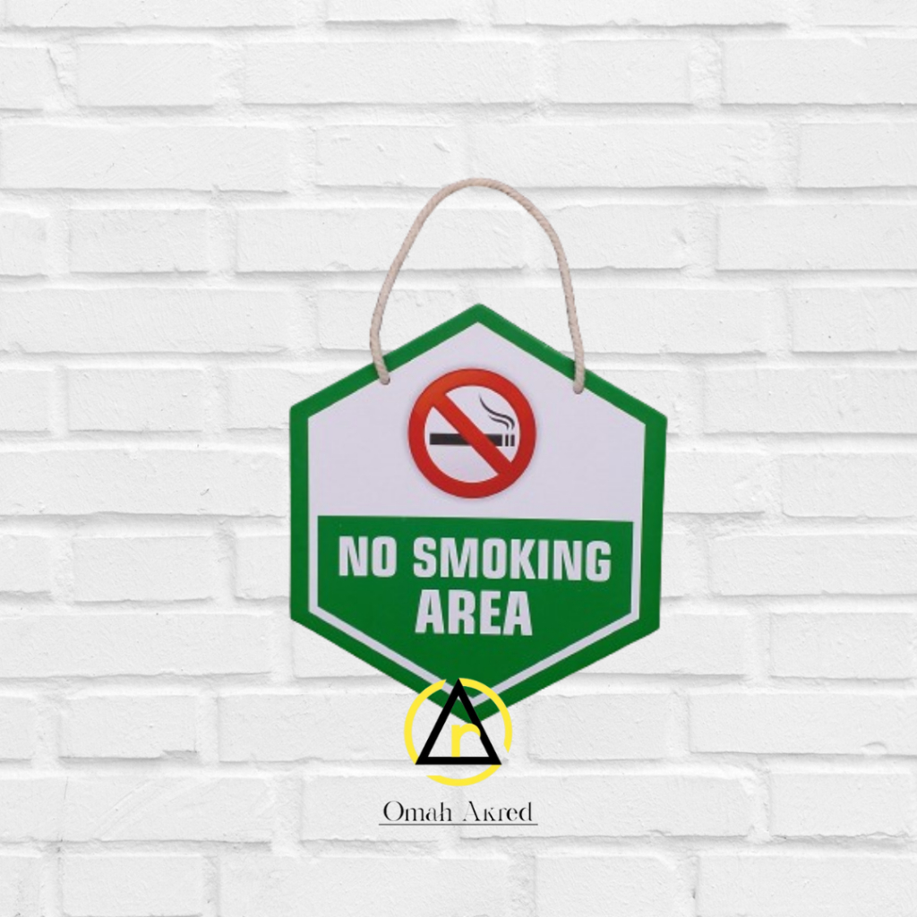 

Hard Poster No Smoking Area - Hard Poster Area Dilarang Merokok