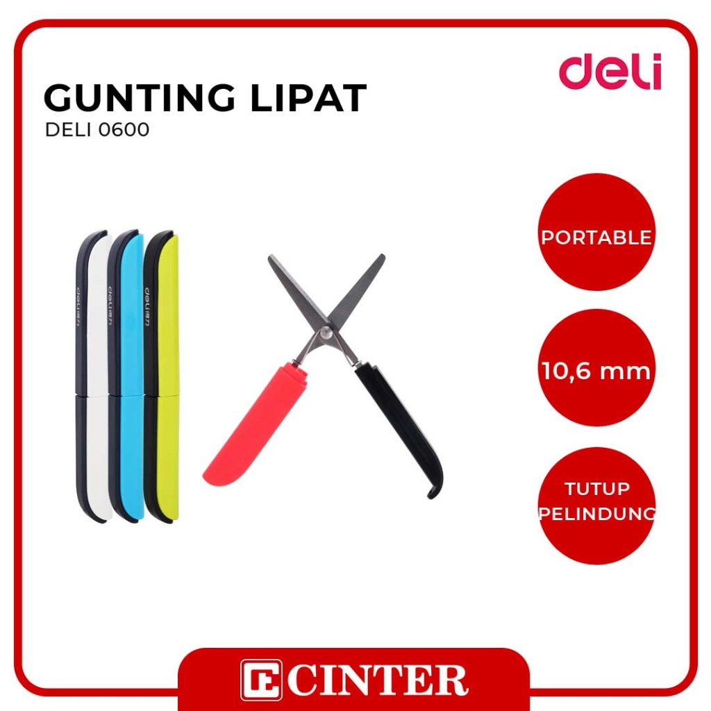 

DELI - GUNTING KERTAS / GUNTING FANCCY / SCISSORS MINI 0600