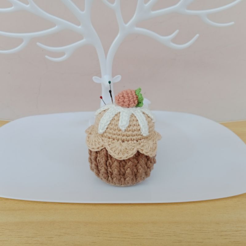 BANTALAN JARUM PENTUL | CROCHET |AMIGURUMI | CUPCAKE