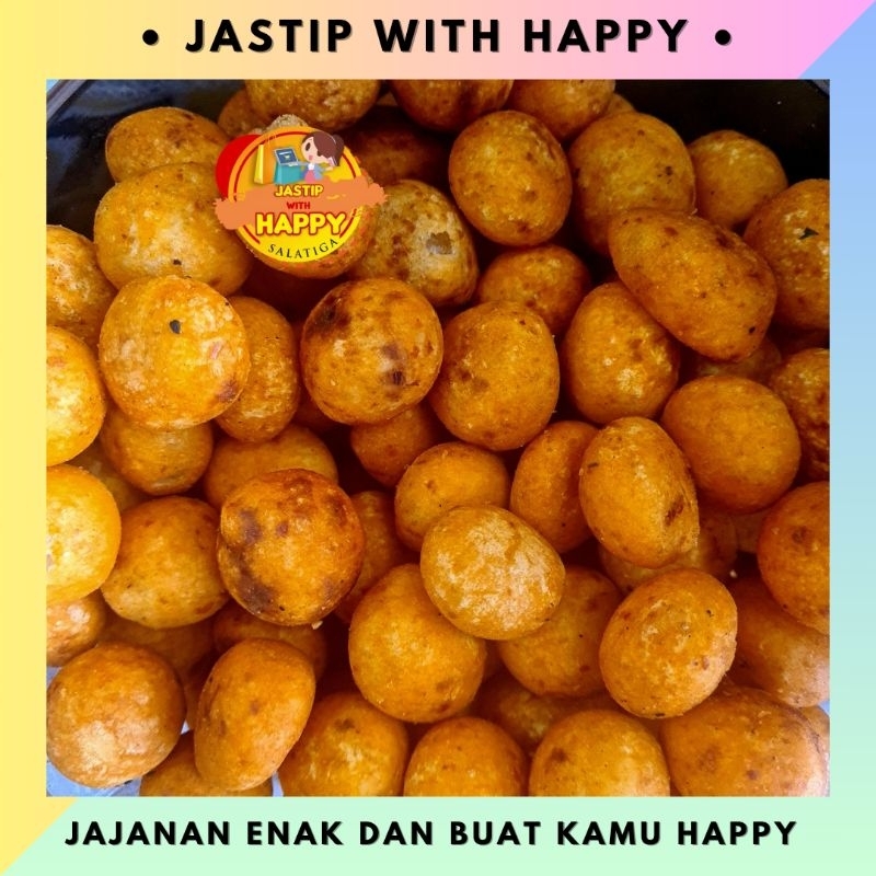 

Cimol Pedas - Kerupuk Cimol Kering Bumbu Pedas 250gram