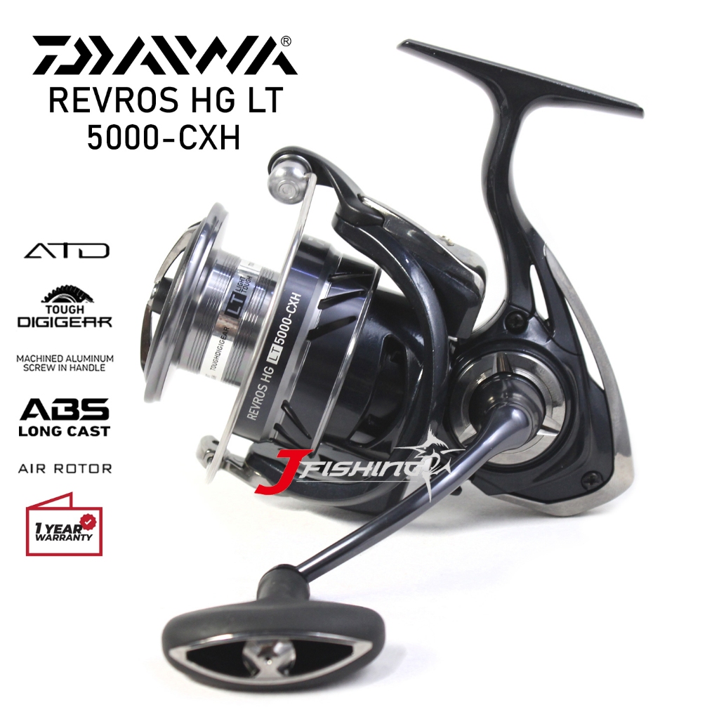 Reel DAIWA REVROS HG LT 20  | Power Handle | 1000 s/d 6000 | Kolam Sungai Laut | Resmi J FISHING STO