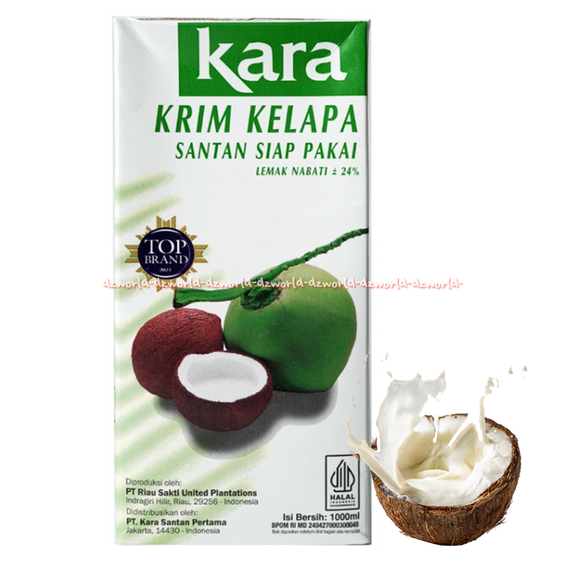 

Kara Santan Kelapa 1L Siap Pakai Dapat Langsung Digunakan Santan Instan Cair Liquid Coconut Karra 1 Liter