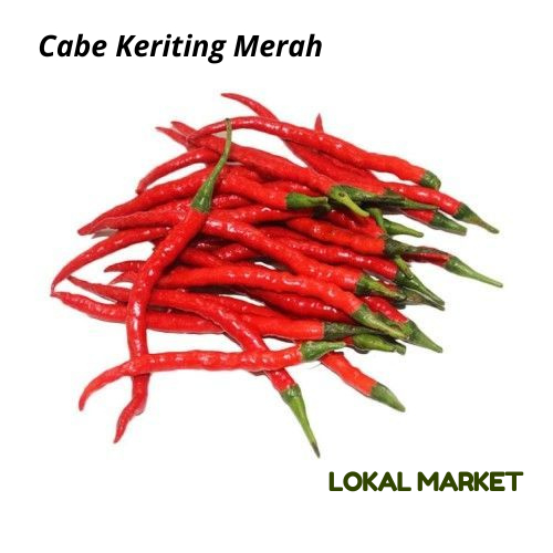 

Cabe Keriting Merah 250gr , 500gr dan 1kg