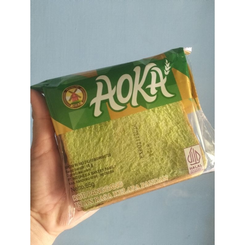 

ROTI AOKA LEMBUT / RASA PANDAN / KEJU / COKLAT