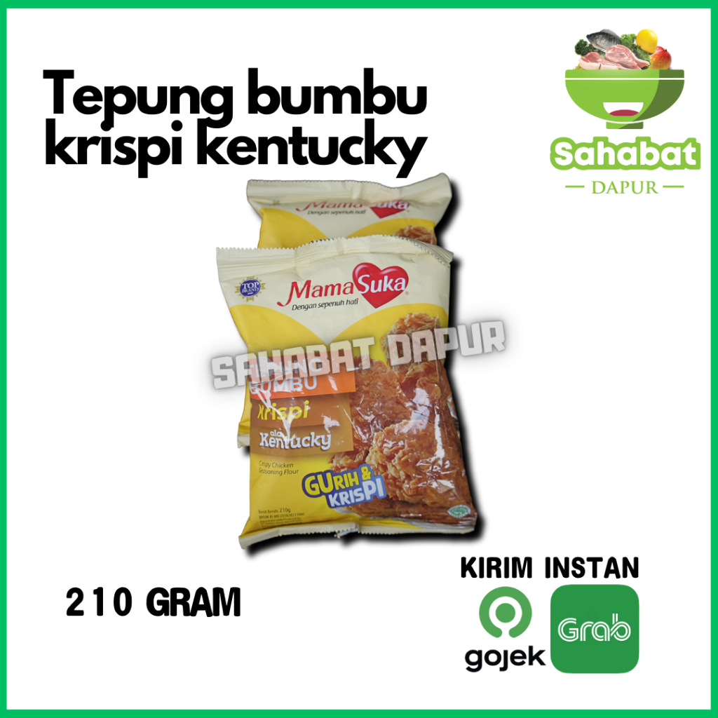 

Mama Suka Tepung Kentuncky Krispi 210 gram - Sahabatdapur