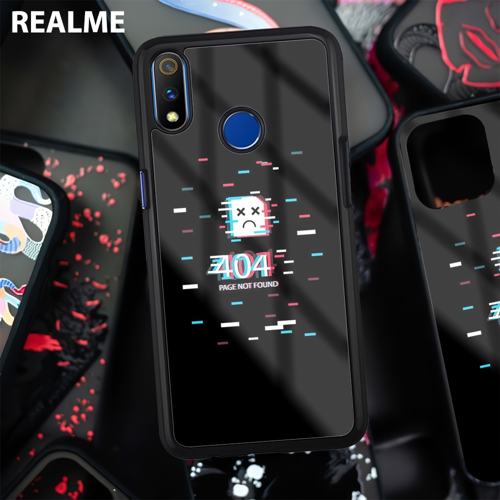 Case Glossy [2D] Realme 3 5 6 7 8 8i 9 10 Pro - Case Silikon Realme 3 - Cassing Handphone Realme 3