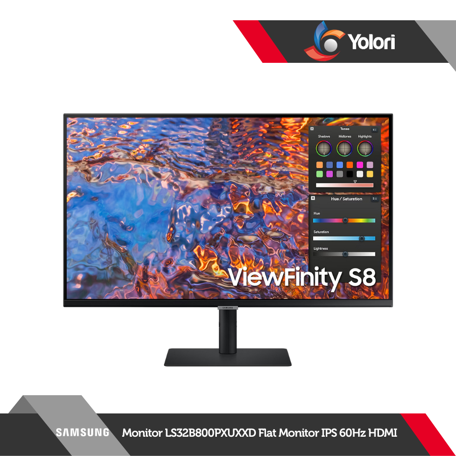 Samsung Monitor LS32B800PXUXXD Flat Monitor IPS 60Hz HDMI