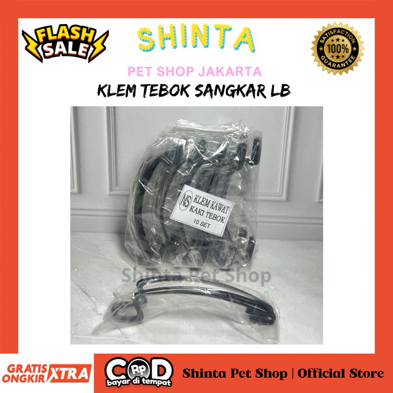 Klem Tebok Sangkar LB isi 3 pcs